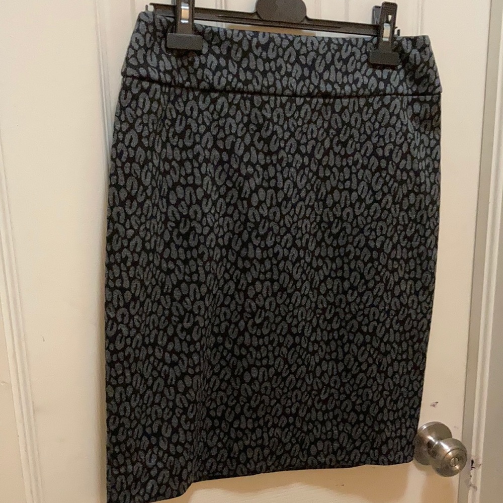 Halogen jersey pencil skirt